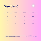 Pink top with ribbon pattern