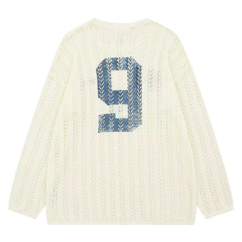 White jersey knit top